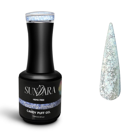 Gummy breeze- Glitter Gel Polish