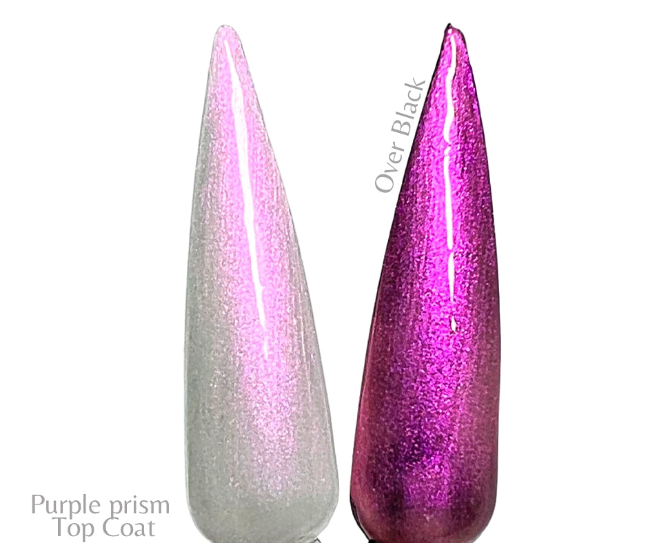 Purple Prism Non-Wipe Top Coat (Hema Free) - Sundara Nails
