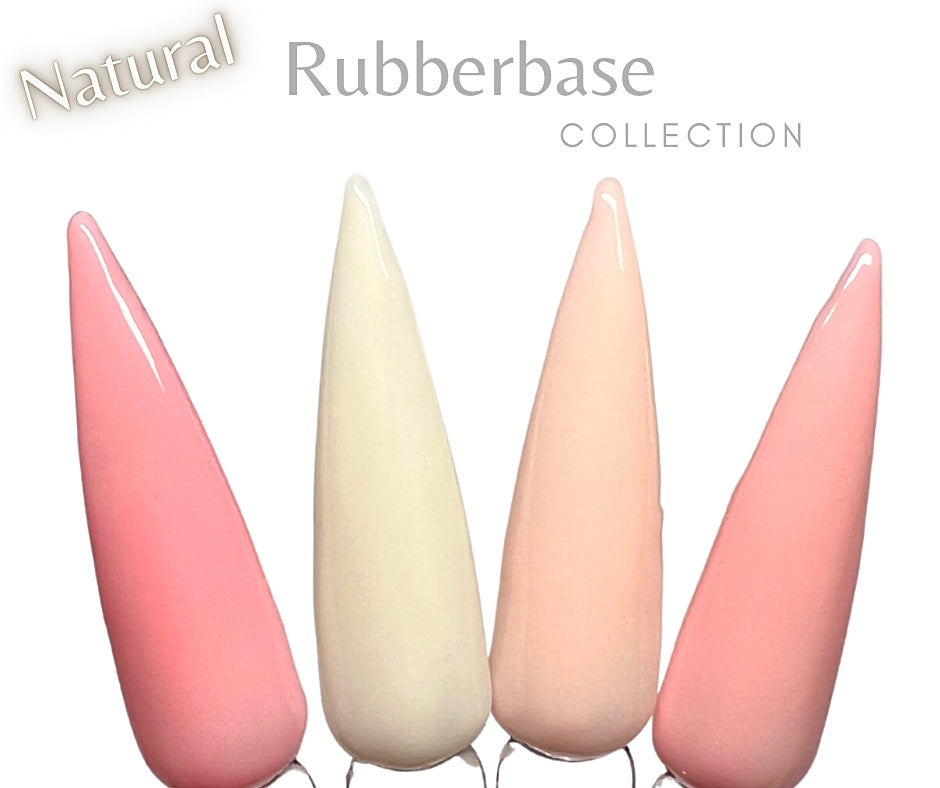 Natural Color Rubber Base Collection (Hema Free) - Sundara Nails