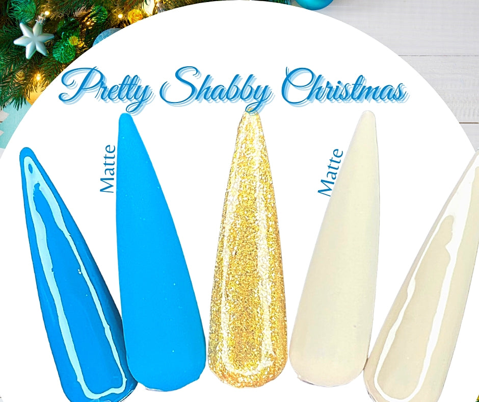 Pretty Shabby Christmas (Pudding Gel Trio) - Sundara Nails