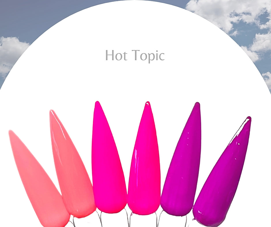 Hot Topic (Pudding Gel 3 in 1 Pallet) - Sundara Nails