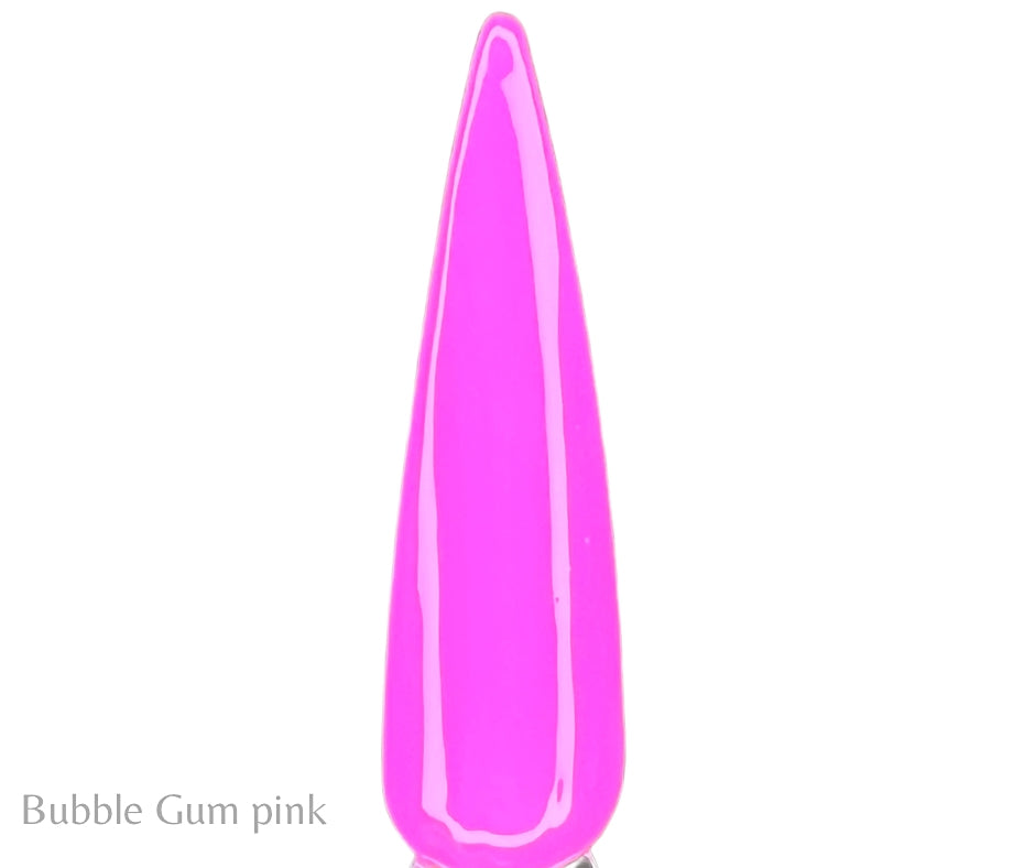 Bubble Gum Pink (Neon Pudding gel) - Sundara Nails