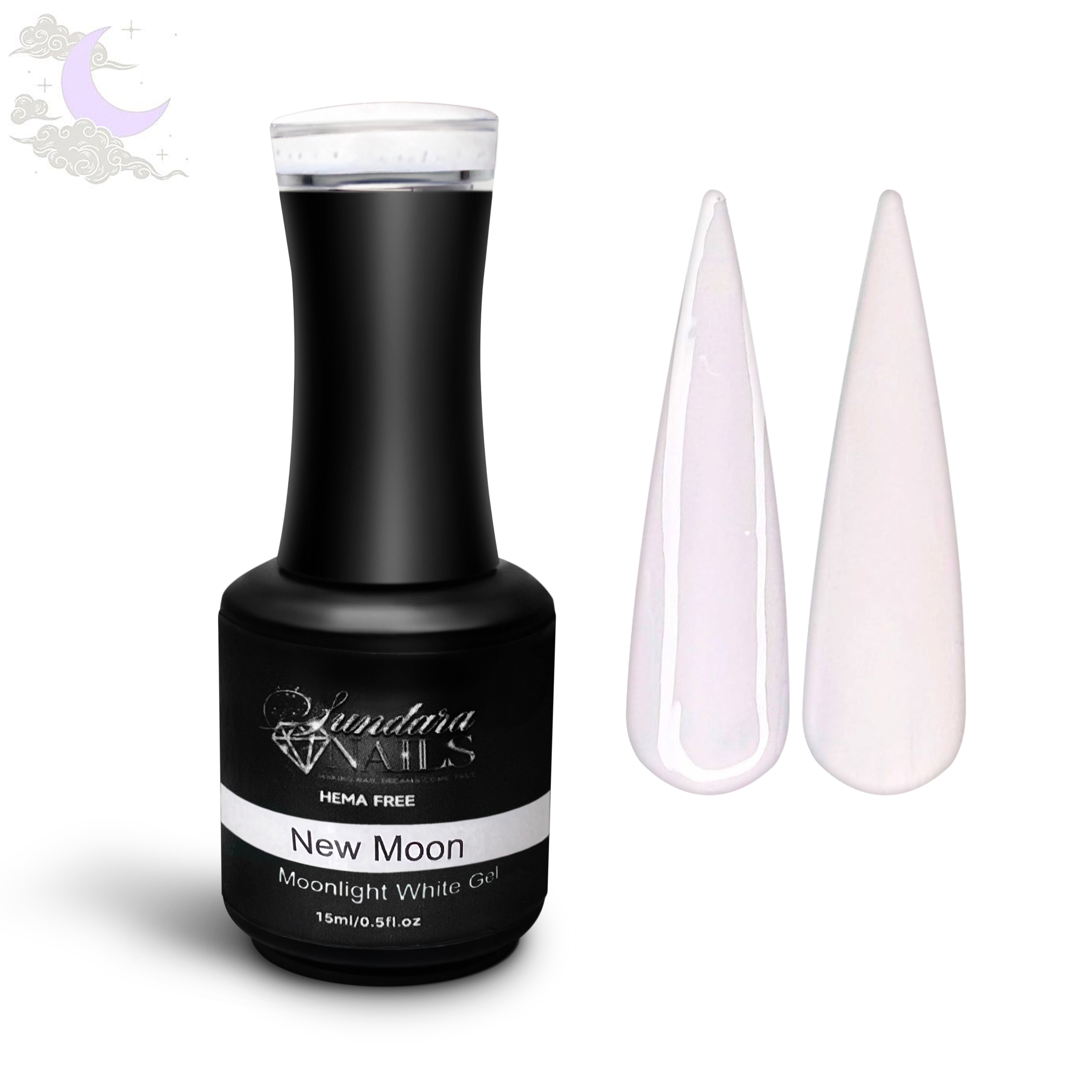New Moon🌙(Hema Free) - Sundara Nails