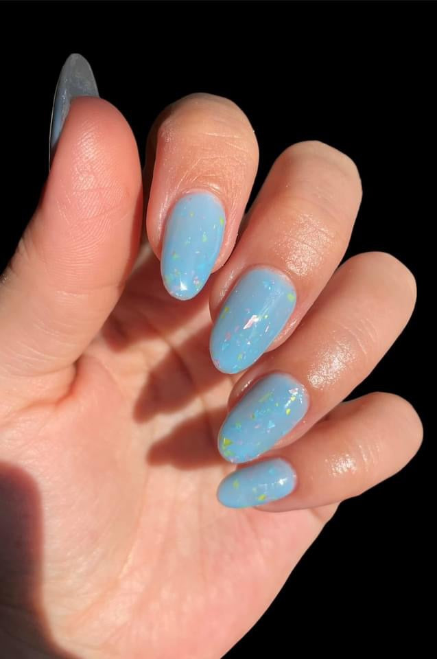 Blue Sugar Rubber Base Coat Gel (Hema Free)