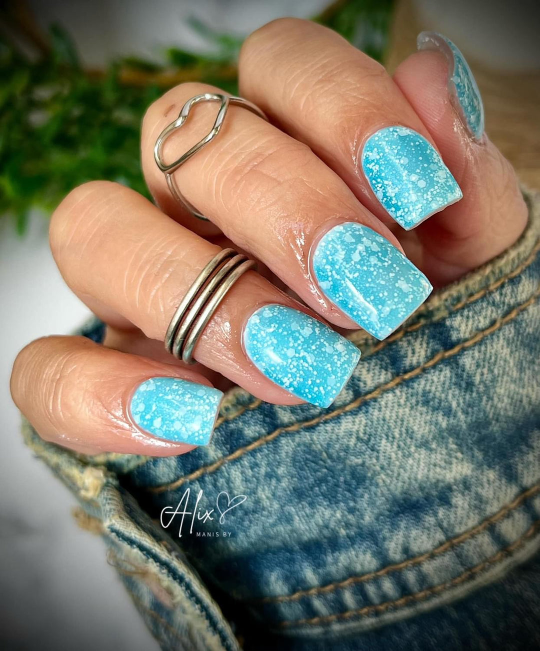 Peppermint Swirl- Hema Free Gel Polish - Sundara Nails