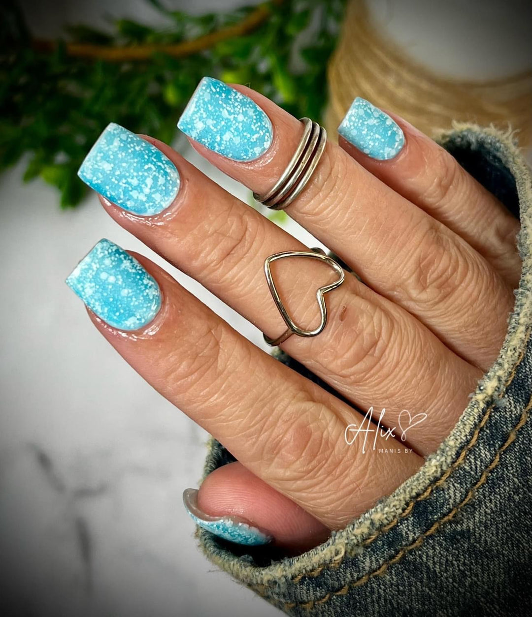 Peppermint Swirl- Hema Free Gel Polish - Sundara Nails