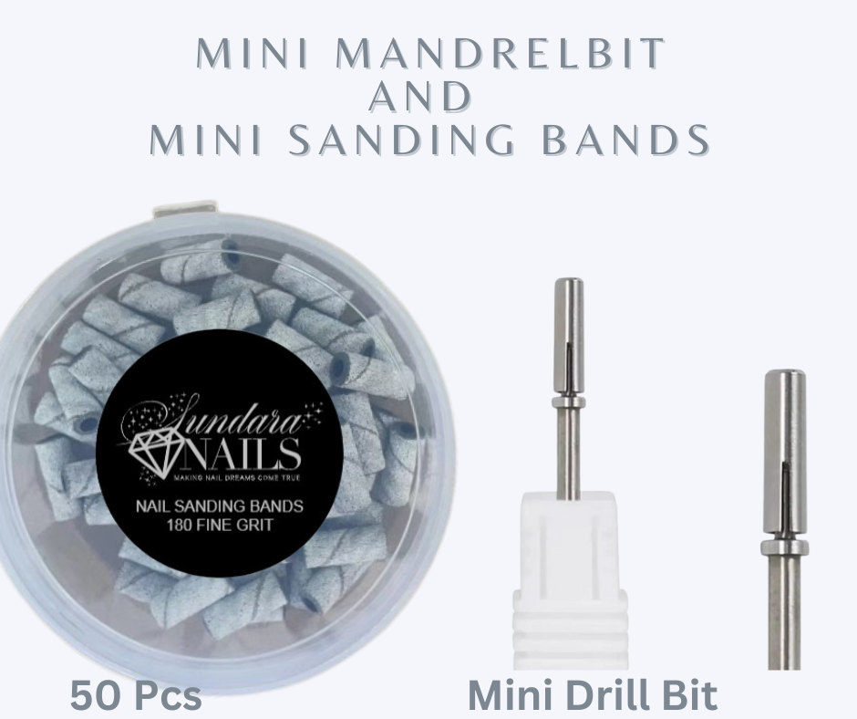 Mini Sanding Bands Drill Bits & Bands