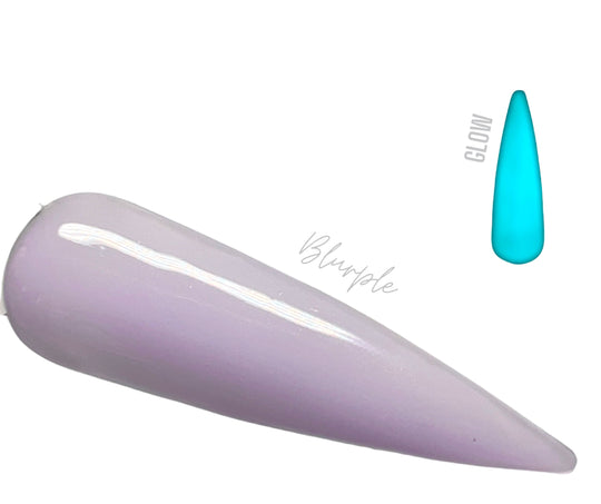 Blurple- Glow in Dark Builder Gel - Sundara Nails