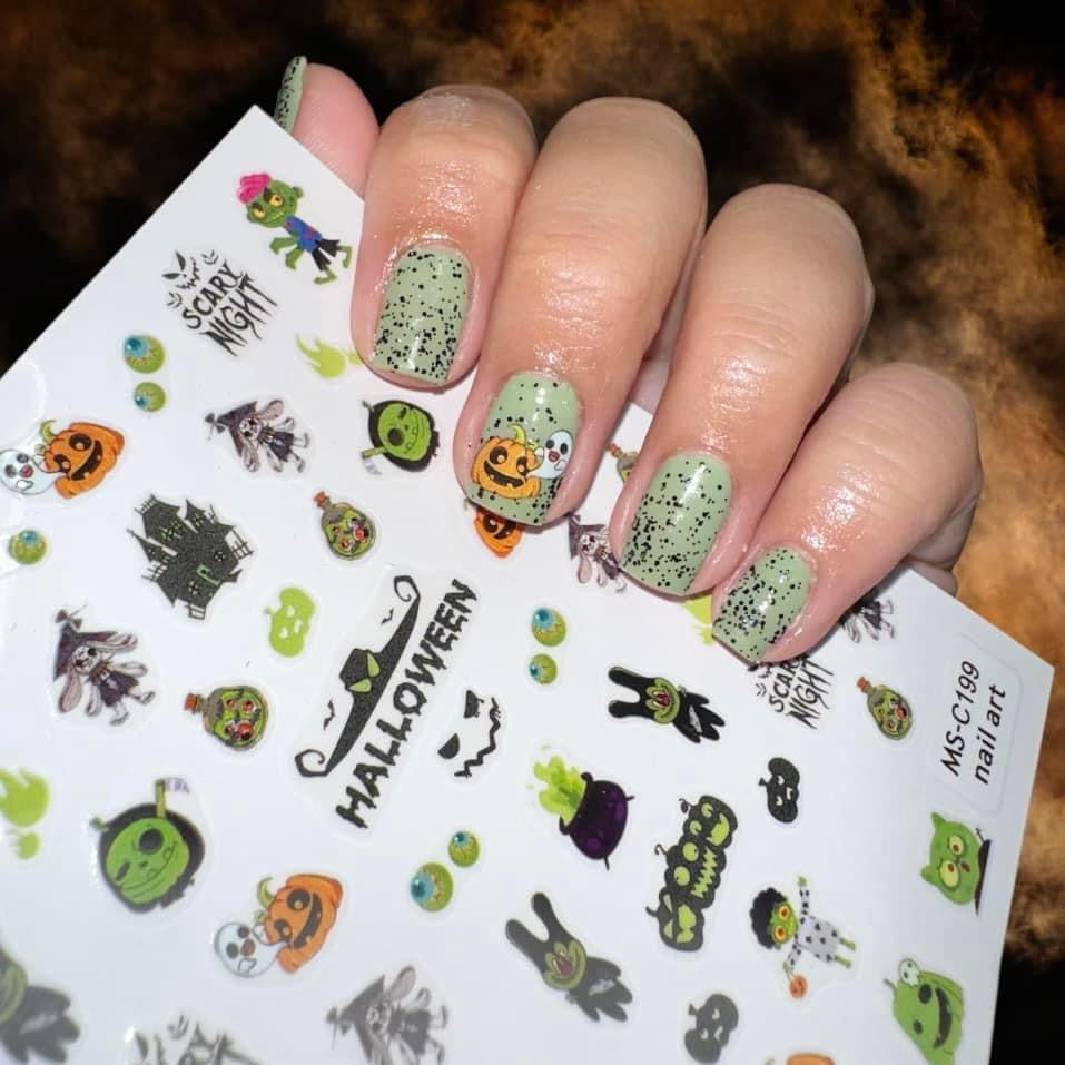 SCARY NIGHT STICKERS