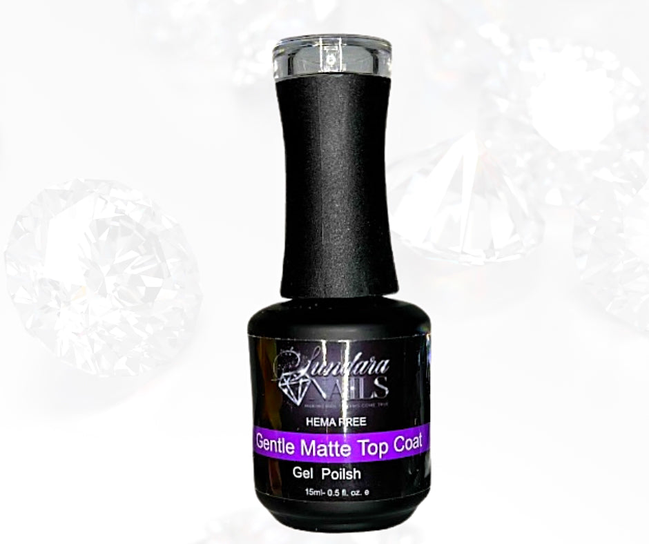Gentle Matte Top Coat (Hema Free) - Sundara Nails