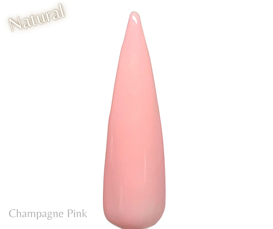Champagne pink- Color Rubber Base Coat (Hema Free) - Sundara Nails