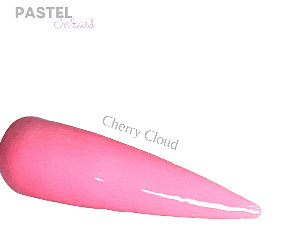Cherry Cloud- Acrylic+Dip powder - Sundara Nails