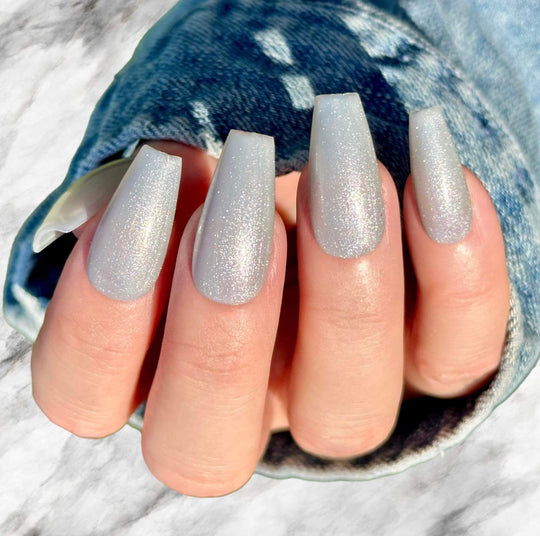 cozy sweater gel polish grey