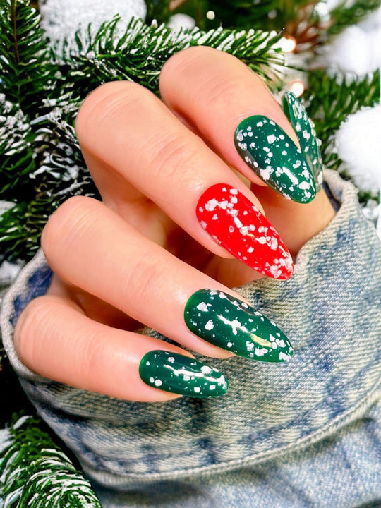Snow falling topcoat