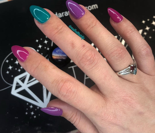 Dark Summer Night (Pudding Gel 3 in 1 Pallet) - Sundara Nails
