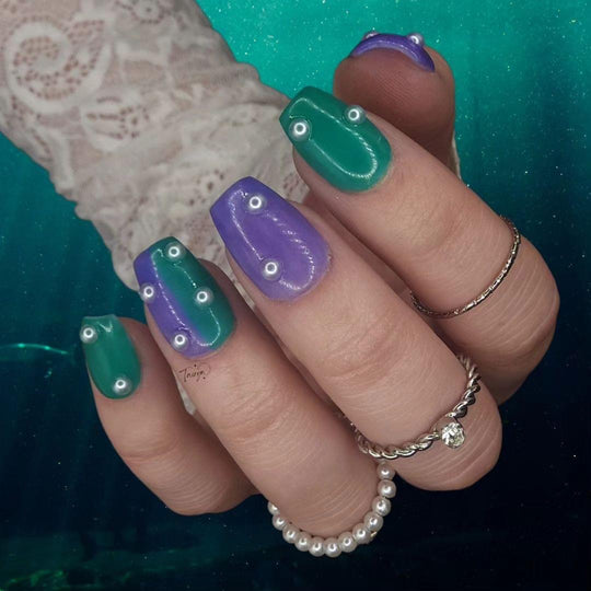 Moon Jellyfish - Sundara Nails