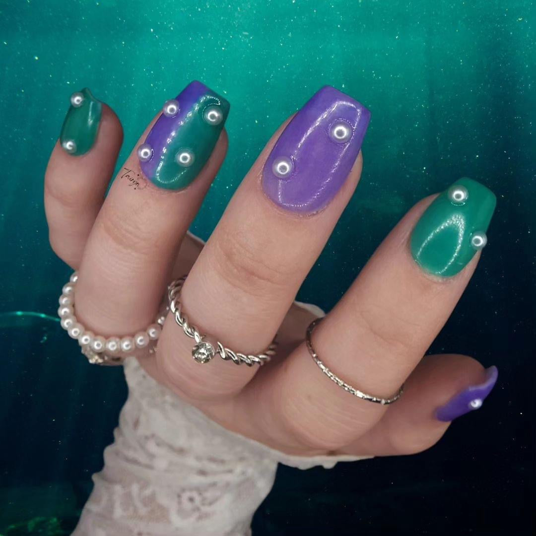 Moon Jellyfish - Sundara Nails