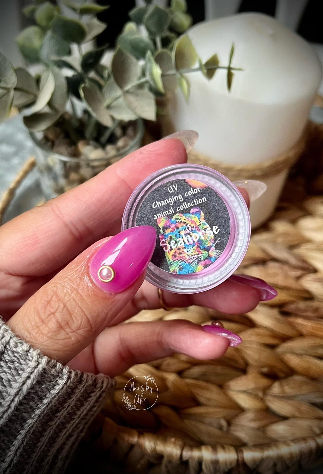 UV Changing Color Animal Series -Dip Powder (9 colors)