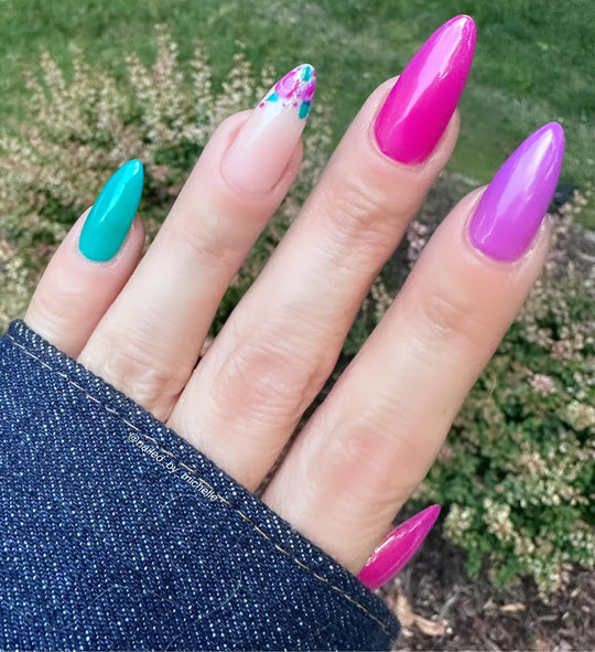 Dark Summer Night (Pudding Gel 3 in 1 Pallet) - Sundara Nails