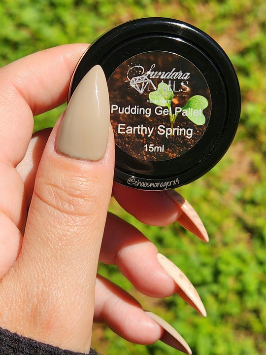 Earthy Spring (Pudding Gel Trio Pallet) - Sundara Nails