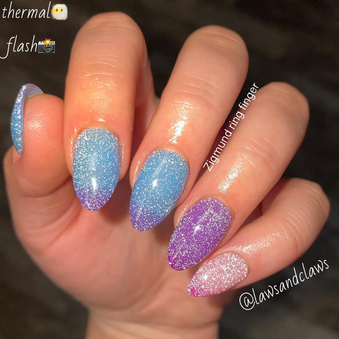 Zigmund-Reflective thermal gel - Sundara Nails