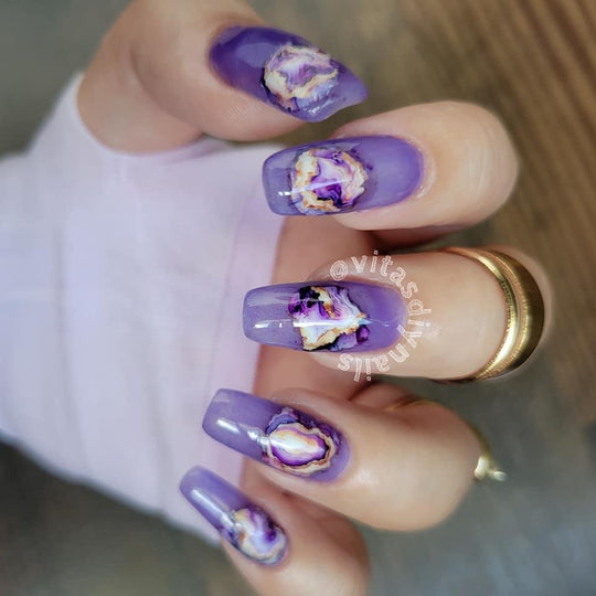 Moon Jellyfish - Sundara Nails