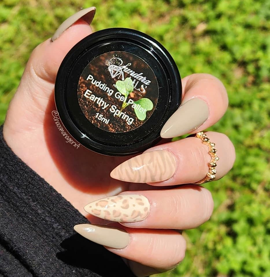 Earthy Spring (Pudding Gel Trio Pallet) - Sundara Nails