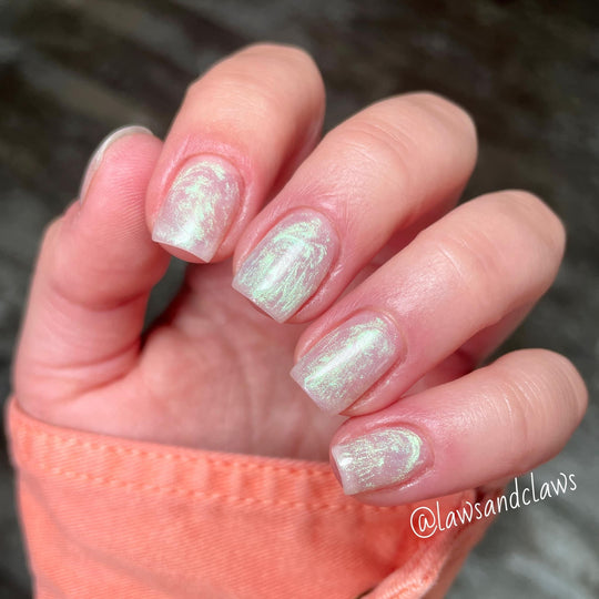 Green Grass Glitter- Builder Gel (Hema Free) - Sundara Nails