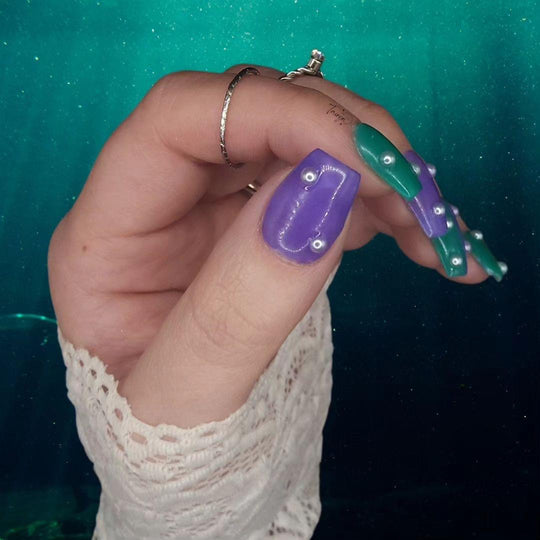 Moon Jellyfish - Sundara Nails