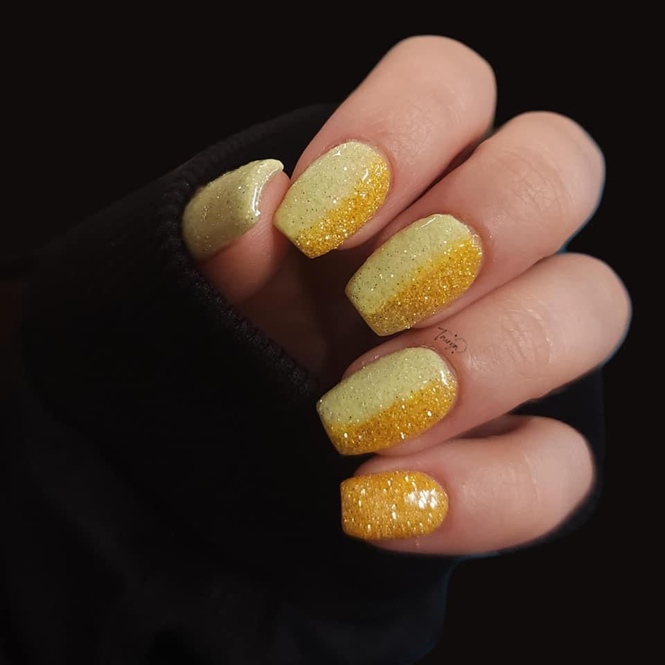 Zesty Lemon- Reflective Dip - Sundara Nails