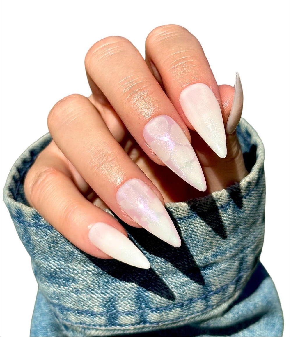 Silky Pearls-Milky gel polish - Sundara Nails