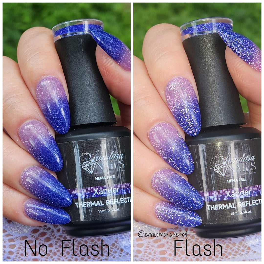 Xander- Reflective thermal gel - Sundara Nails