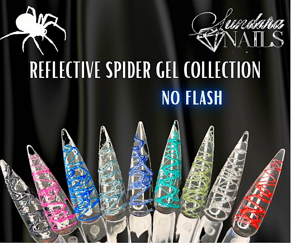 Reflective Spider Gel Collection