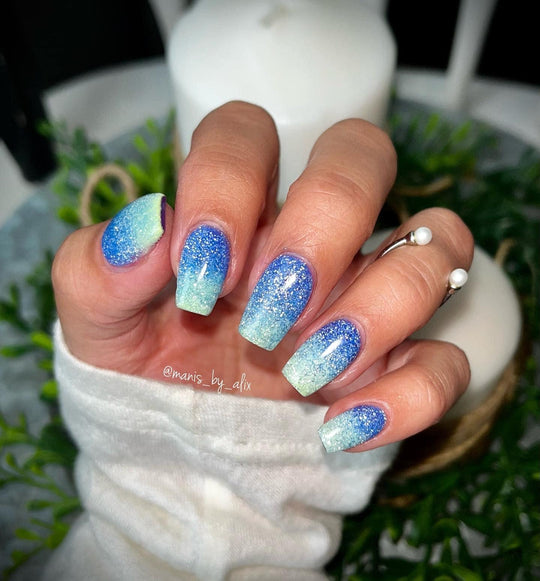 Zesty Lemon- Reflective Dip - Sundara Nails