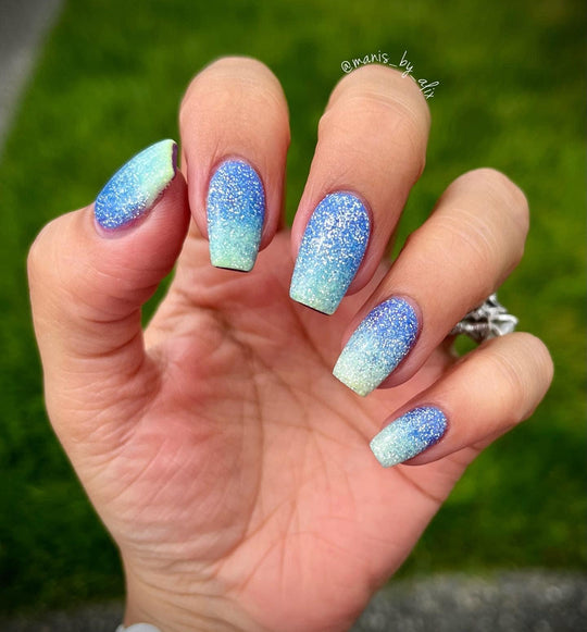 Zesty Lemon- Reflective Dip - Sundara Nails