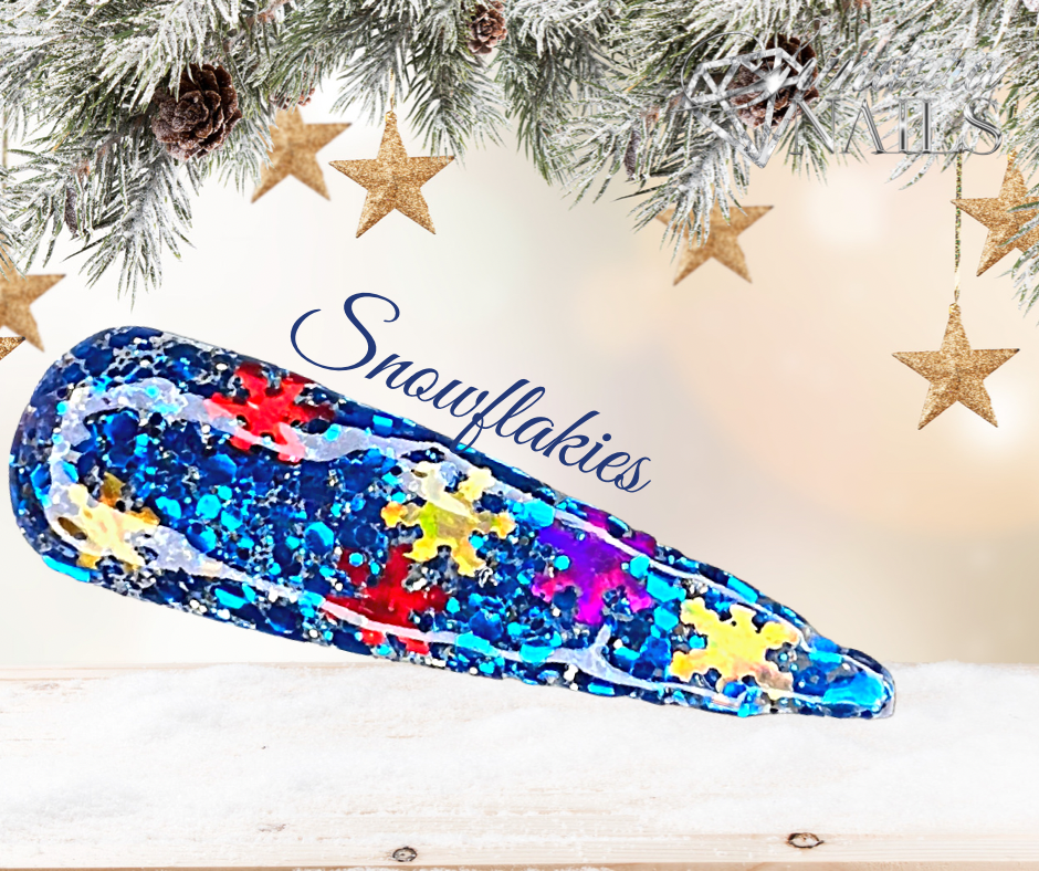 Snowflakies - Sundara Nails