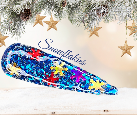 Snowflakies - Sundara Nails