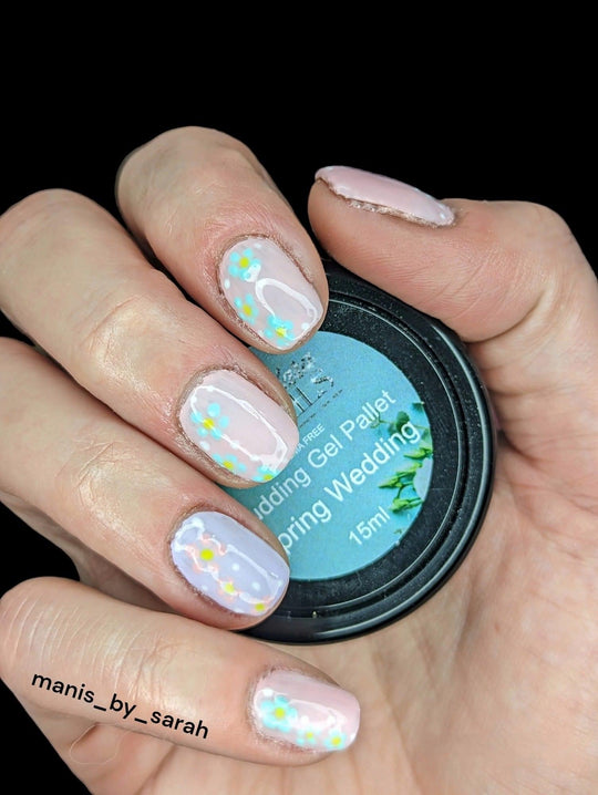 Spring Wedding (Pudding Gel Trio Pallet) - Sundara Nails