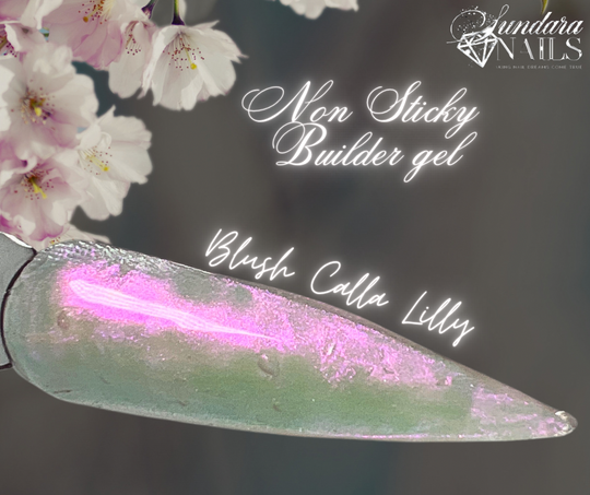 Flower Glitter Collection - Non Sticky 3D Builder Gel in a Pot - Sundara Nails