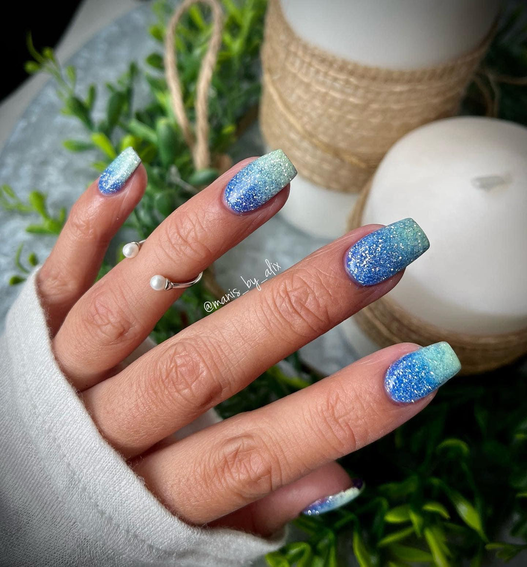 Zesty Lemon- Reflective Dip - Sundara Nails