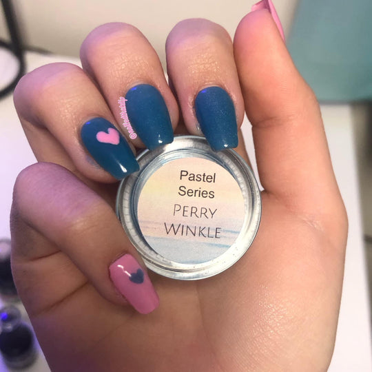 Perry Winkle- Acrylic+Dip powder - Sundara Nails