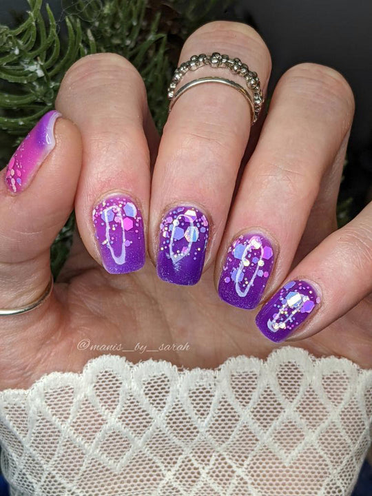 Purple Fizz-Thermal Builder Gel - Sundara Nails