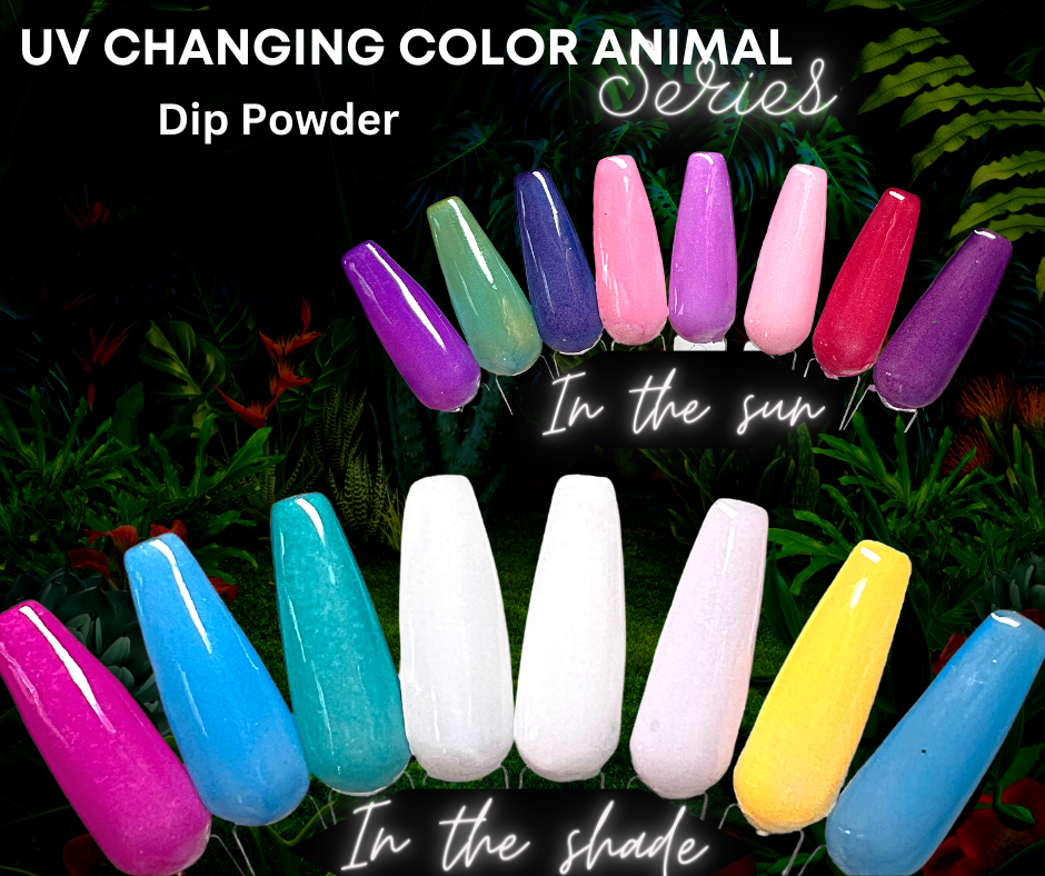 Pacific Tree Frog🐸 (UV color changing) - Sundara Nails