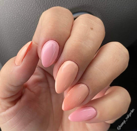 Peachy Coral (Neutral Pudding gel) - Sundara Nails