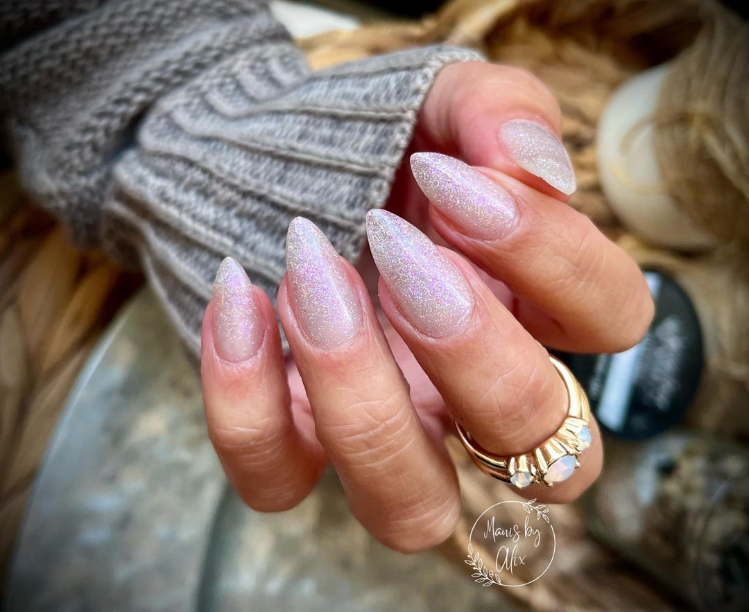 Flower Glitter Collection - Non Sticky 3D Builder Gel in a Pot - Sundara Nails