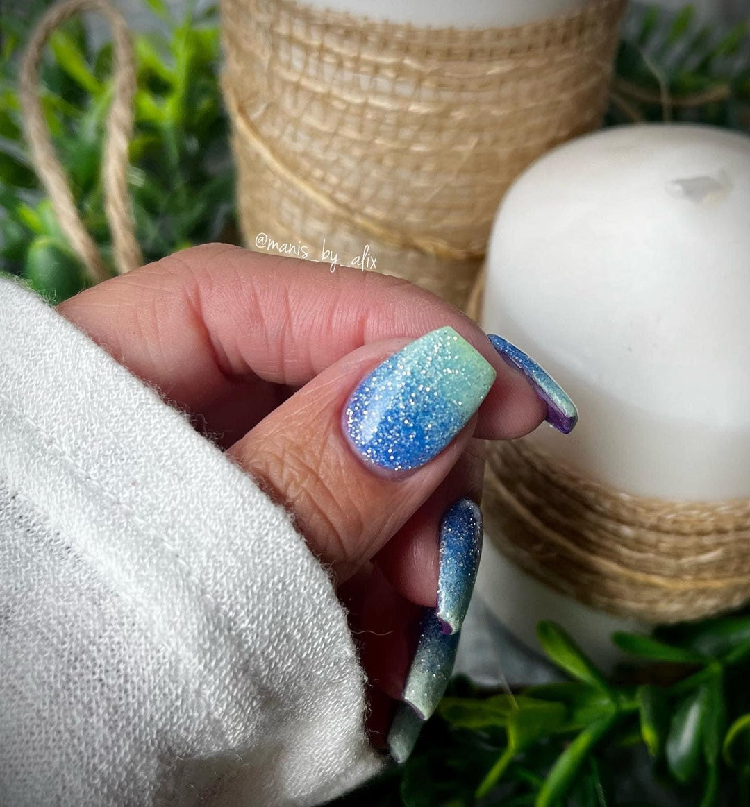 Zesty Lemon- Reflective Dip - Sundara Nails
